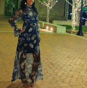 💖Host Pick💖 ASOS Blue Floral Dress